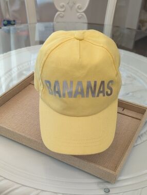 American Eagle Outfitters Yellow "BANANAS" Baseball Cap OS